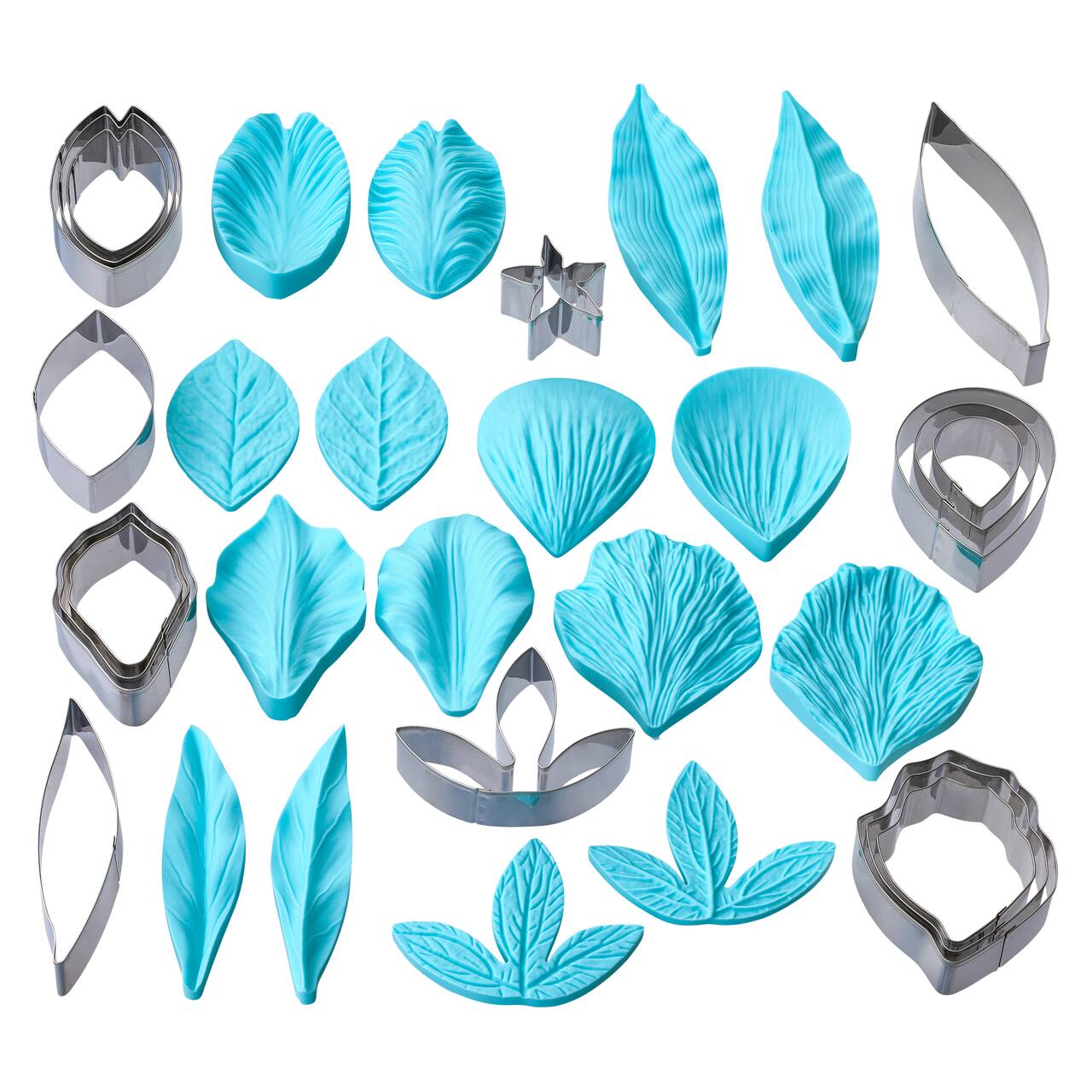 6 Pack: Gum Paste Flower Cutter Set by Celebrate It®